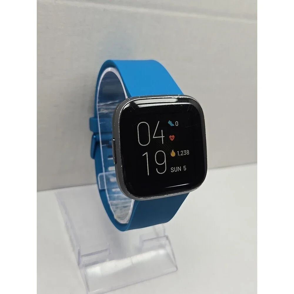 Fitbit Versa 2 Smartwatch Gray 40mm Alexa WR50M Always On Display W/ Charger